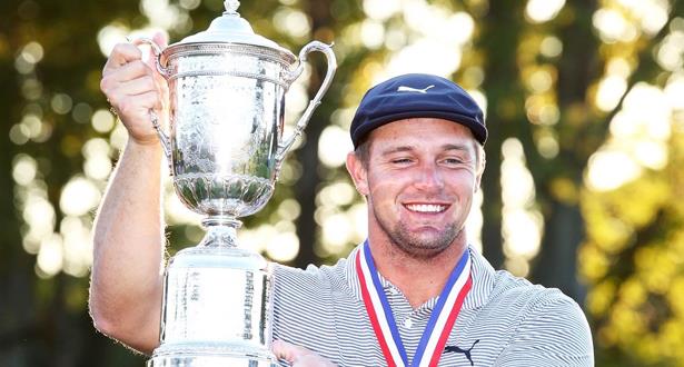 Golf: l'Américain Bryson DeChambeau remporte l'US Open