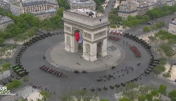 France: pas de défilé du 14 juillet, mais une cérémonie avec hommage aux militaires et soignants