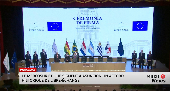 Le Mercosur et l’UE signent à Asunción un accord historique de libre-échange