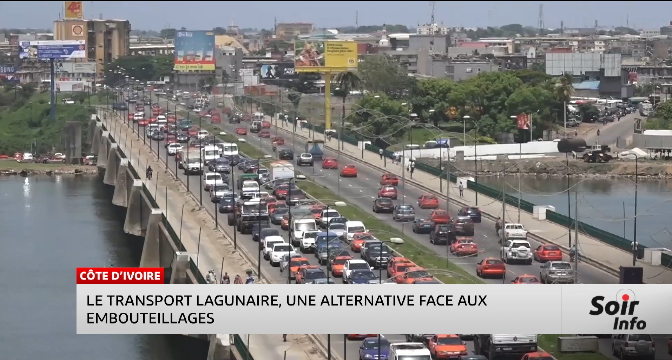 Côte d'Ivoire : le transport lagunaire, une alternative face aux embouteillages 
