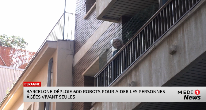 À Barcelone, des robots assistent les personnes âgées vivant seules