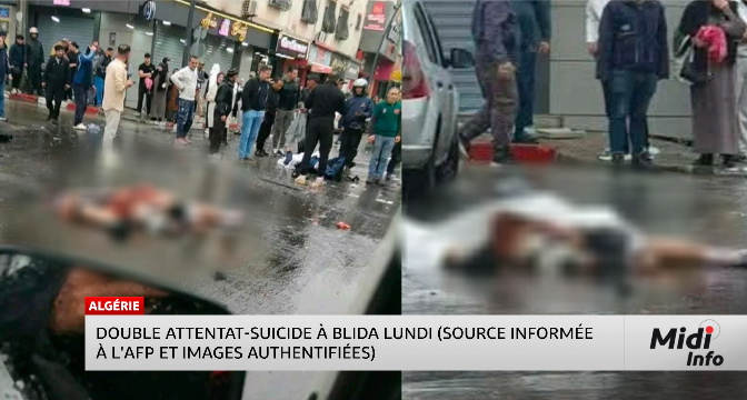 Algérie : Double attentat-suicide à Blida lundi