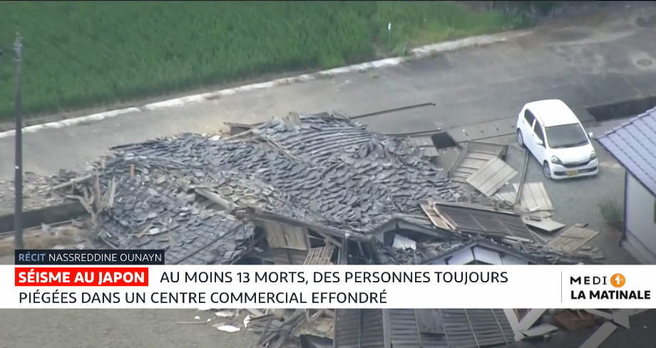 Japan Earthquake: 7.1 Magnitude Tremor Leaves 13 Dead and Many Trapped - News Directory 3