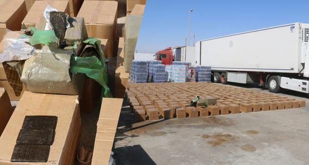 Guergarat : saisie de 6,3 tonnes de hachich à bord d’un camion à destination d'un pays africain