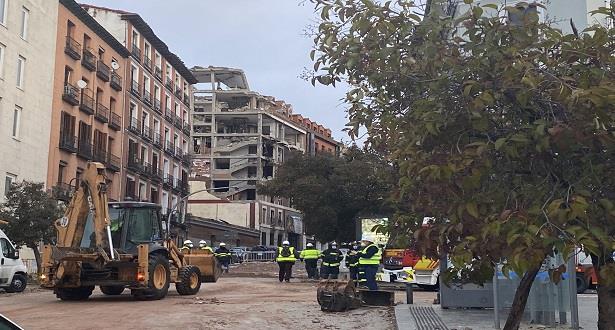 Madrid: le bilan de l'explosion due au gaz passe à 4 morts