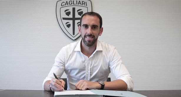 Diego Godin rejoint Cagliari