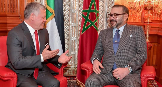 العاهل الأردني يهنئ الملك محمد السادس بمناسبة عيد العرش