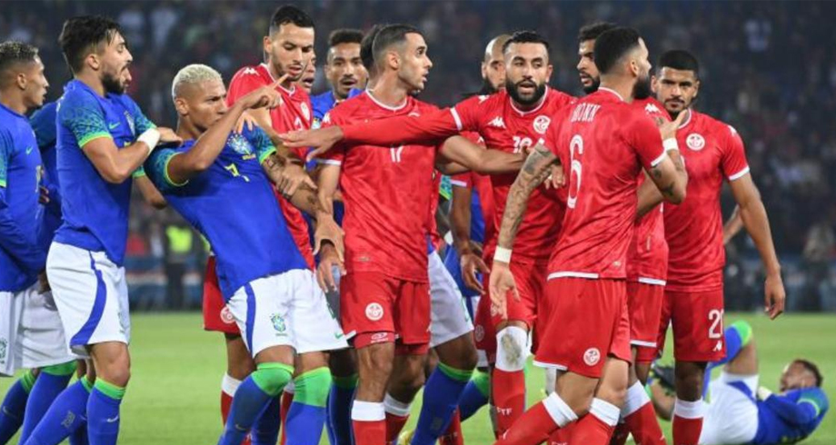 Le Brésil dénonce un acte de racisme lors du match amical contre la Tunisie