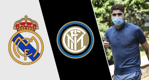 Achraf Hakimi quitte le Real Madrid pour l'Inter Milan