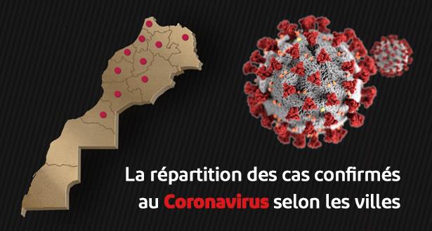 Coronavirus : la répartition des cas confirmés région par région