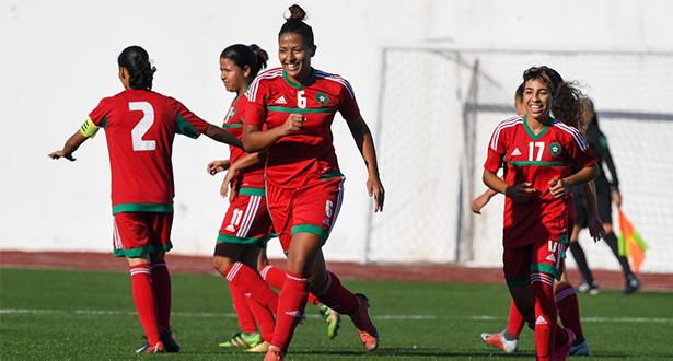 المنتخب المغربي النسوي لكرة القدم في تجمع إعدادي بالمعمورة