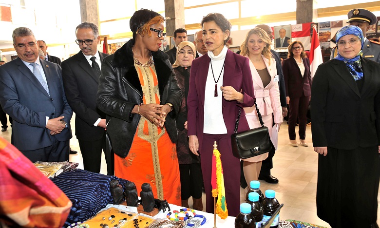 La Princesse Lalla Meryem préside à Rabat la cérémonie d’inauguration du Bazar international de Bienfaisance du Cercle diplomatique