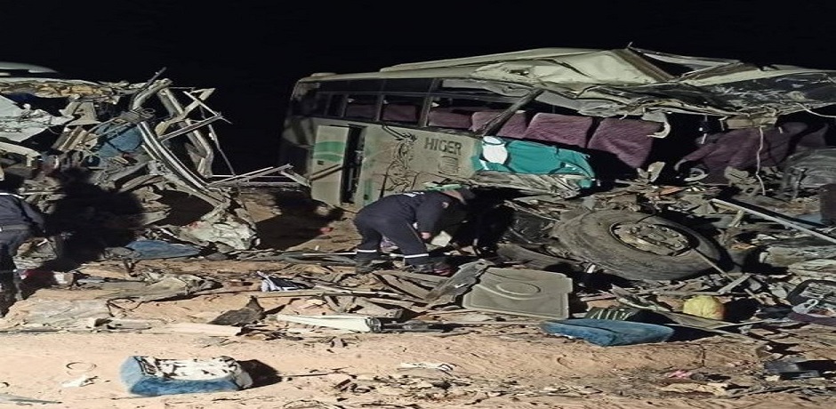 Douze morts et 46 blessés dans la collision de deux bus en Algérie
