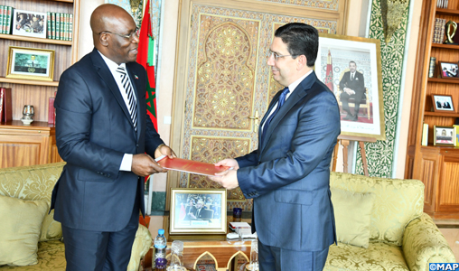 Nasser Bourita reçoit son homologue équato-guinéen, porteur d’un message au Roi Mohammed VI