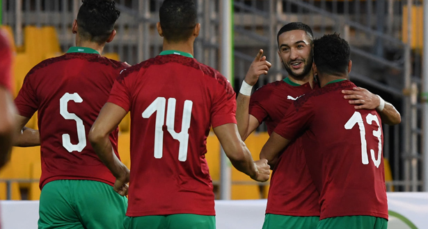Eliminatoires CAN-2021 (4è journée/Gr.E): le Maroc s'impose 2-0 face à la République centrafricaine