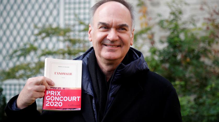 Hervé Le Tellier, lauréat du Goncourt 2020 pour "L'Anomalie"