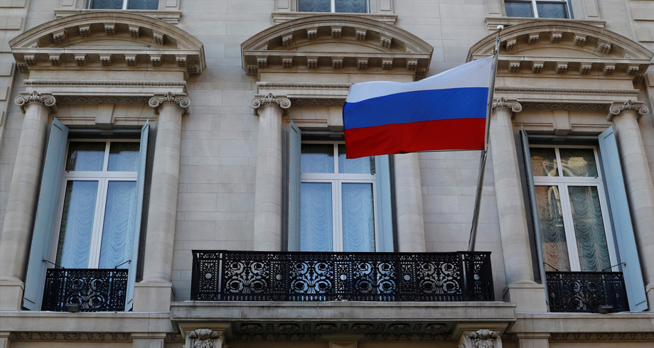 القنصلية الروسية في نيويورك تتعرض لأعمال تخريب