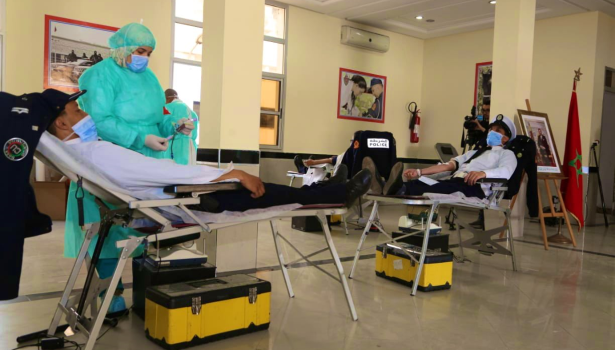 Coronavirus: les policiers de Casablanca font don de leur sang pour pallier à la pénurie
