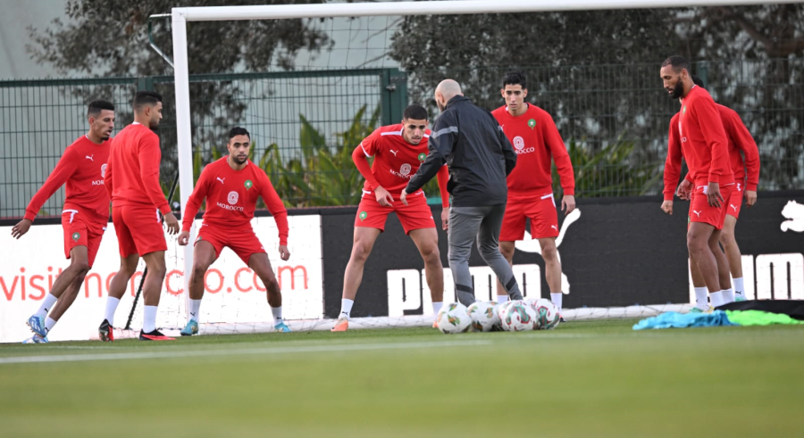 المنتخب الوطني يواصل استعداداته لمنافسات أمم إفريقيا