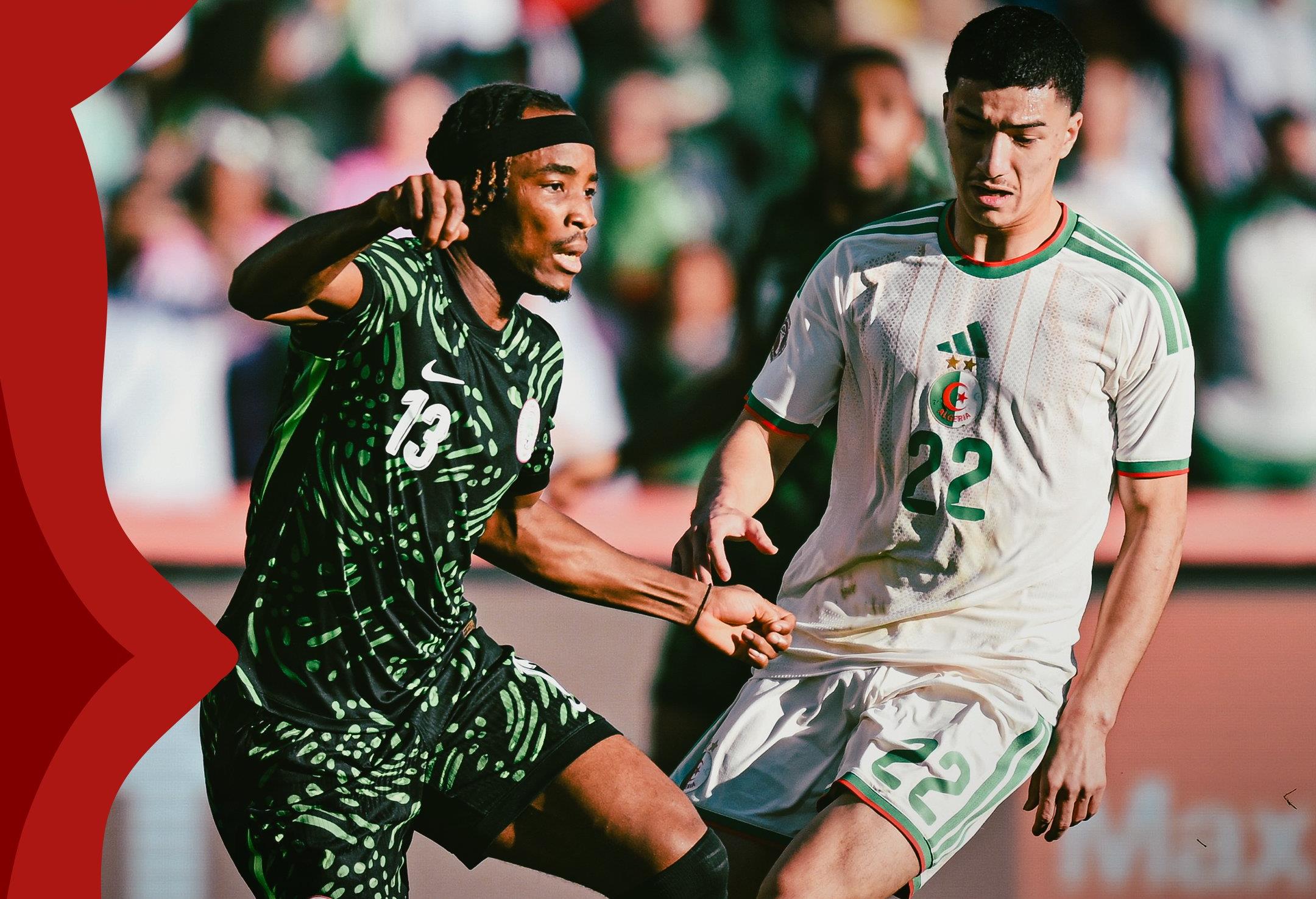 الجزائر-نيجيريا .. الشوط الأول ينتهي على وقع البياض الجزائر-نيجيريا .. الشوط الأول ينتهي على وقع البياض