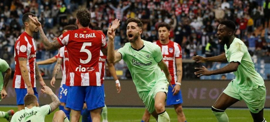 Supercoupe d'Espagne: l'Athletic Bilbao rejoint le Real Madrid en finale