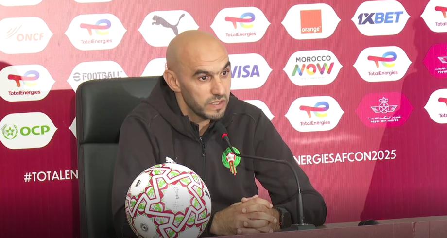 الندوة الصحافية للناخب الوطني وليد الركراكي .. البث المباشر