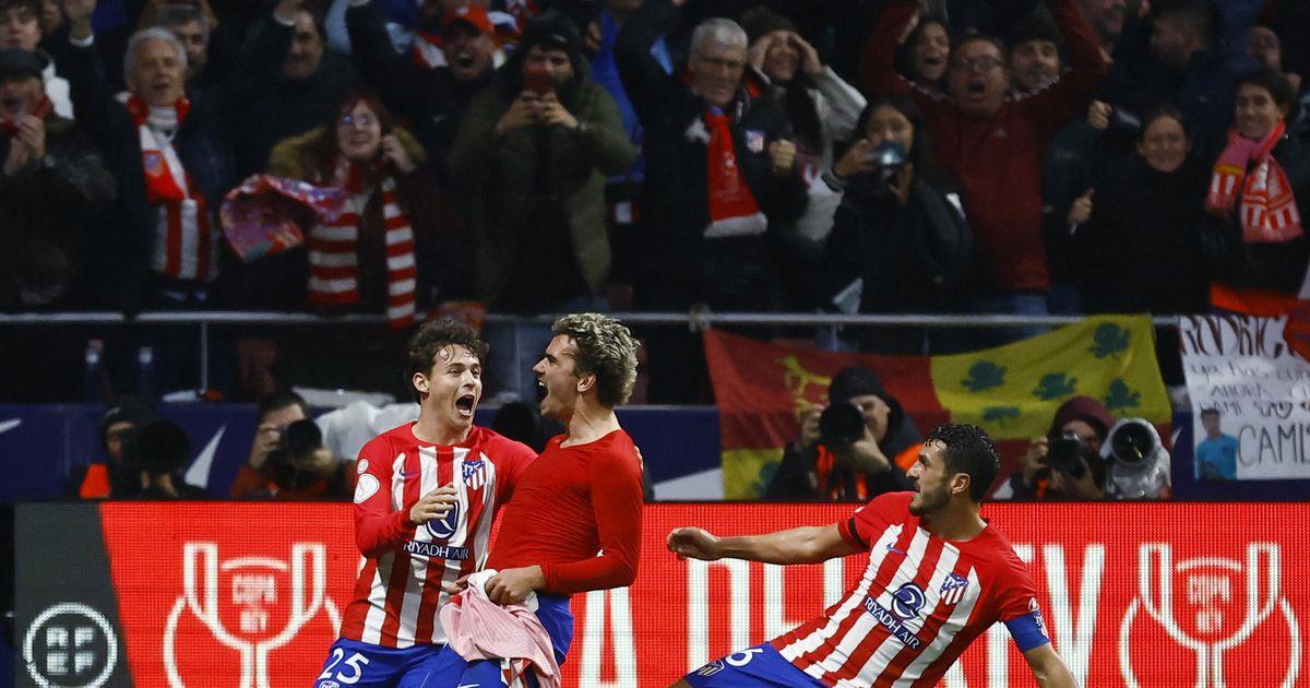 كأس إسبانيا: غريزمان يقود أتلتيكو مدريد لربع النهاية