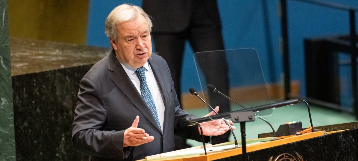 Devant l'AG de l'ONU, Guterres prévient des "conflits" et des “inégalités”, prône unité et réformes