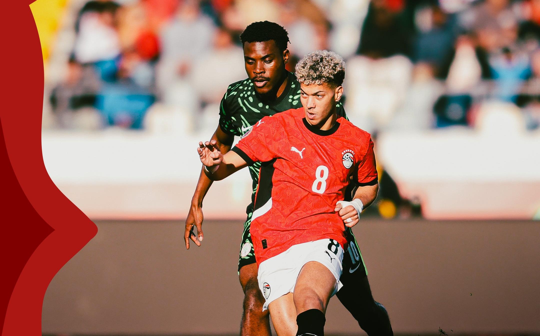 مصر نيجيريا .. الشوط الأول ينتهي بالبياض