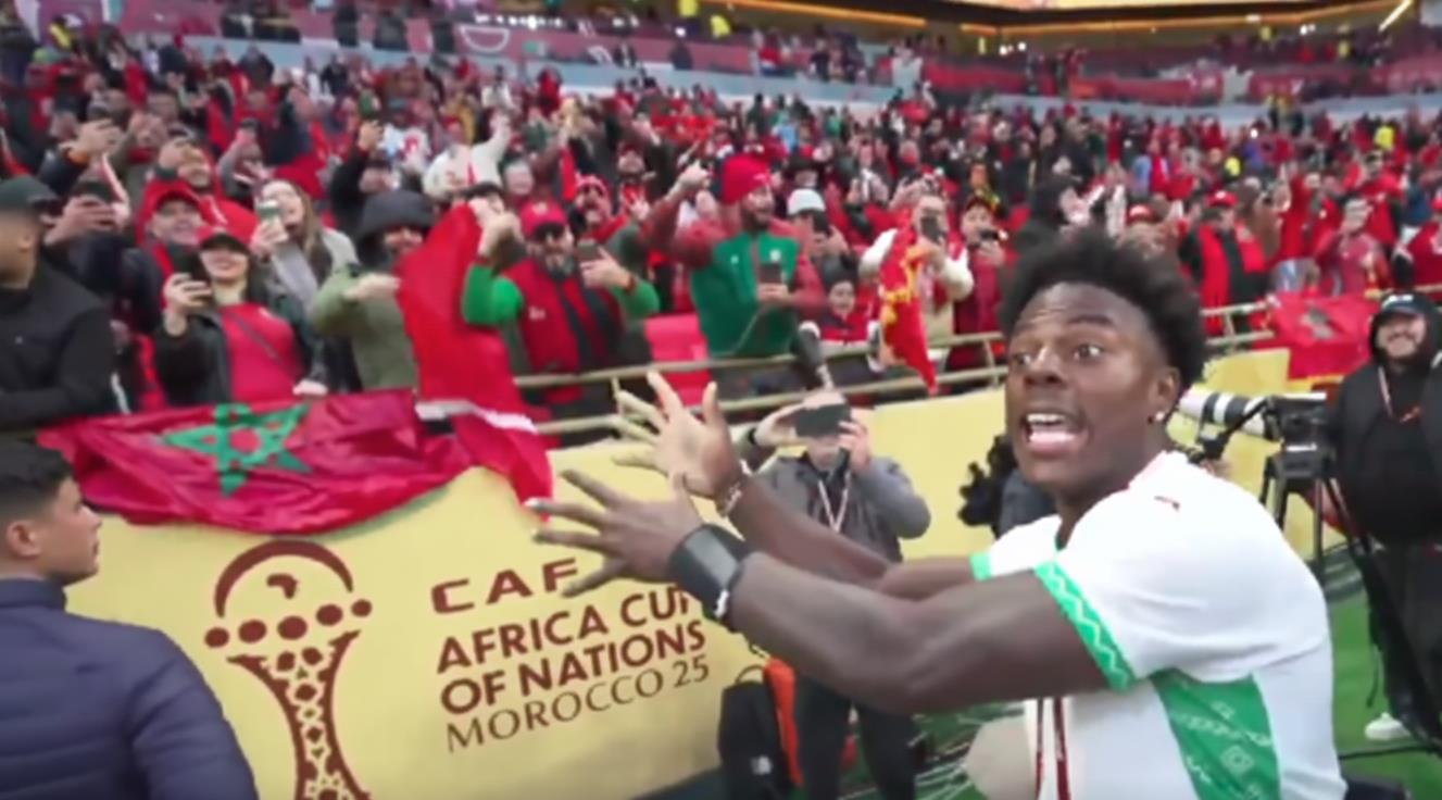 IShowSpeed présent pour la finale Maroc-Sénégal de la CAN 2025 IShowSpeed présent pour la finale Maroc-Sénégal de la CAN 2025