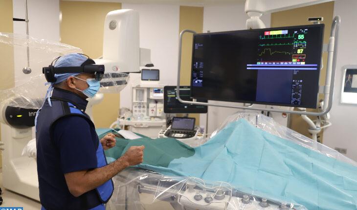 إجراء أولى العمليات الجراحية للأوعية الدموية في المغرب باستخدام نظارات ذكية