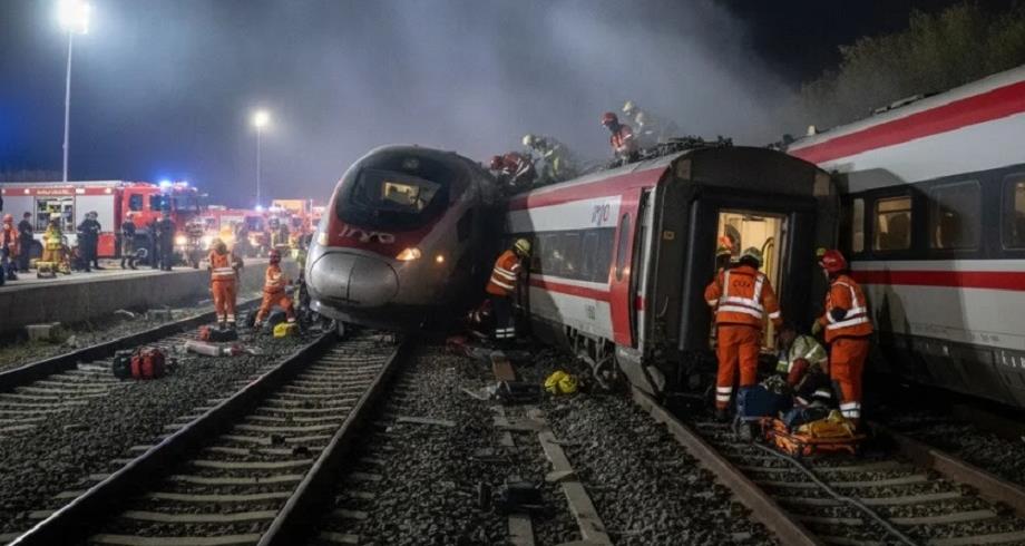 Espagne : nouveau bilan du déraillement de deux trains