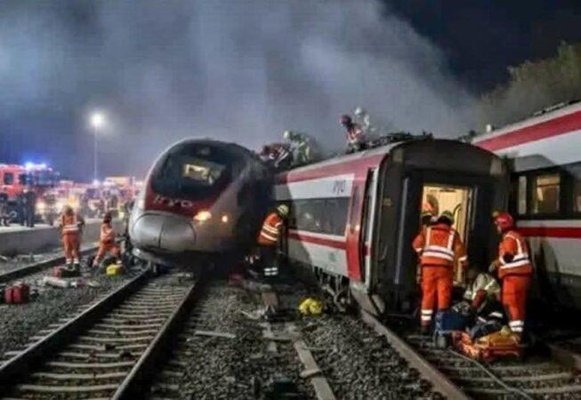 الداخلية الإسبانية: ارتفاع حصيلة تصادم القطارين في إسبانيا إلى 39 قتيلا