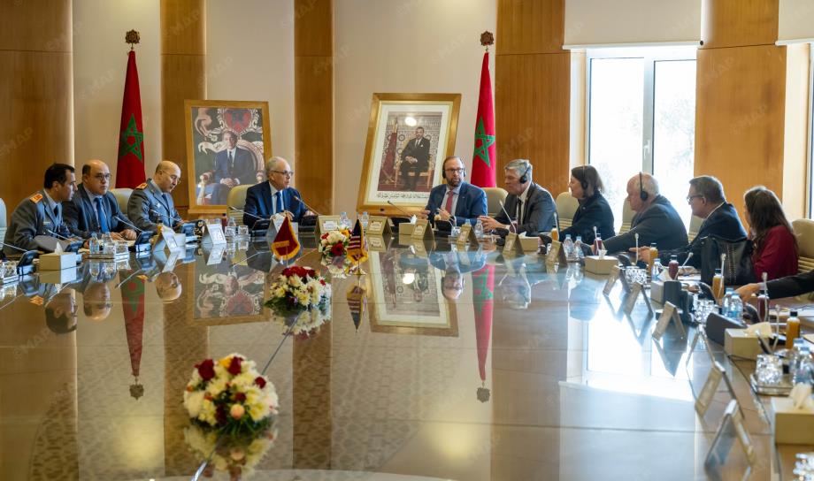 عبد اللطيف لوديي يستقبل وفدا من الكونغرس الأمريكي برئاسة جيسون سميث عبد اللطيف لوديي يستقبل وفدا من الكونغرس الأمريكي برئاسة جيسون سميث