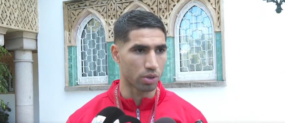 تصريح من القلب لأشرف حكيمي: "مستاؤون مما وقع ولكن فخورون بتمثيل المغاربة"