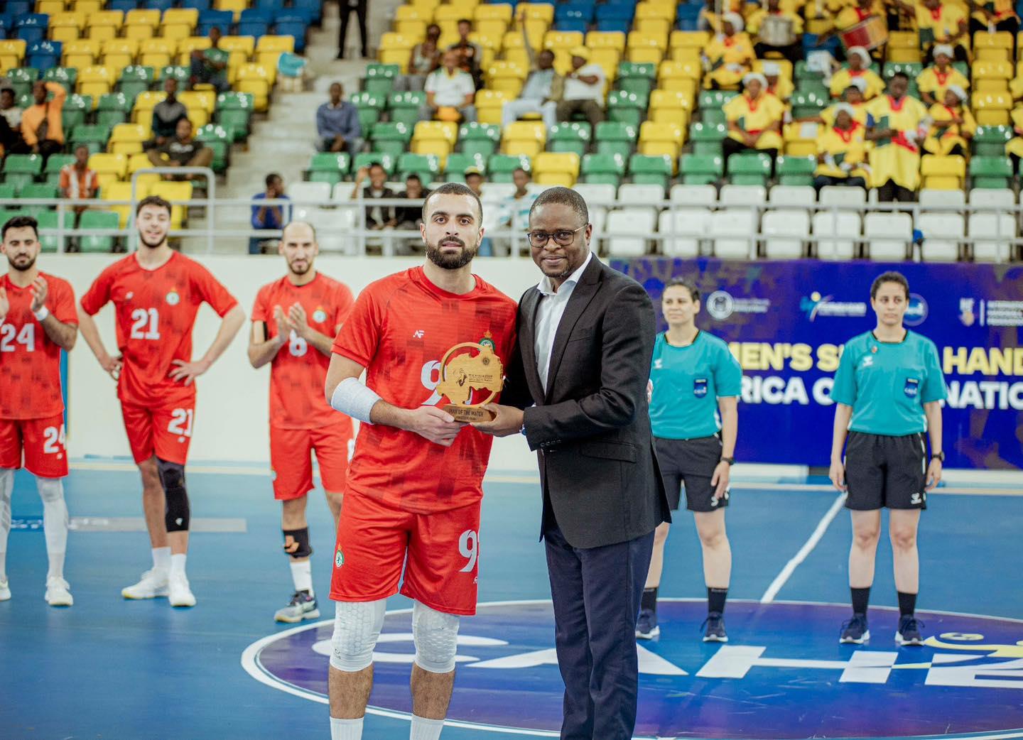 كأس أمم إفريقيا لكرة اليد "رواندا 2026": المنتخب الوطني يستهل المنافسة بفوز كبير على بنين كأس أمم إفريقيا لكرة اليد "رواندا 2026": المنتخب الوطني يستهل المنافسة بفوز كبير على بنين