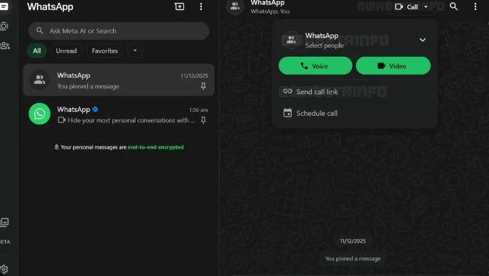 WhatsApp Web&nbsp;: les appels audio et vidéo débarquent prochainement