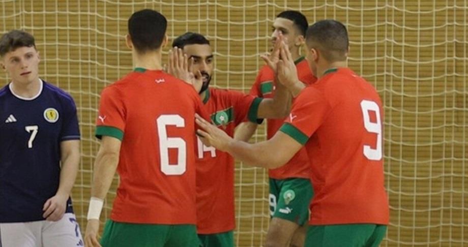 Tournoi international de futsal : le Maroc écrase l'Ecosse