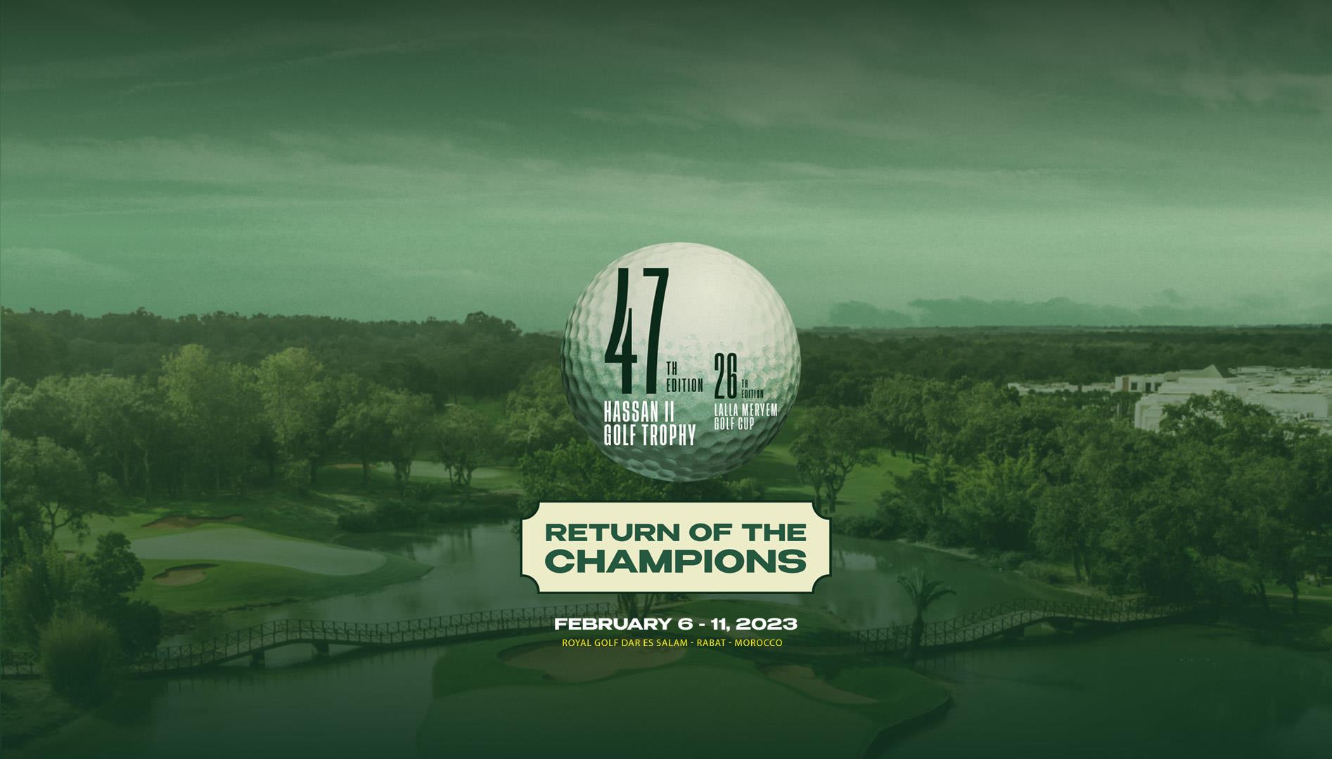 Golf : le Trophée Hassan II et la Coupe Lalla Meryem font leur grand retour