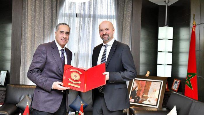Hammouchi s'entretient à Rabat avec le Directeur de la police du Danemark