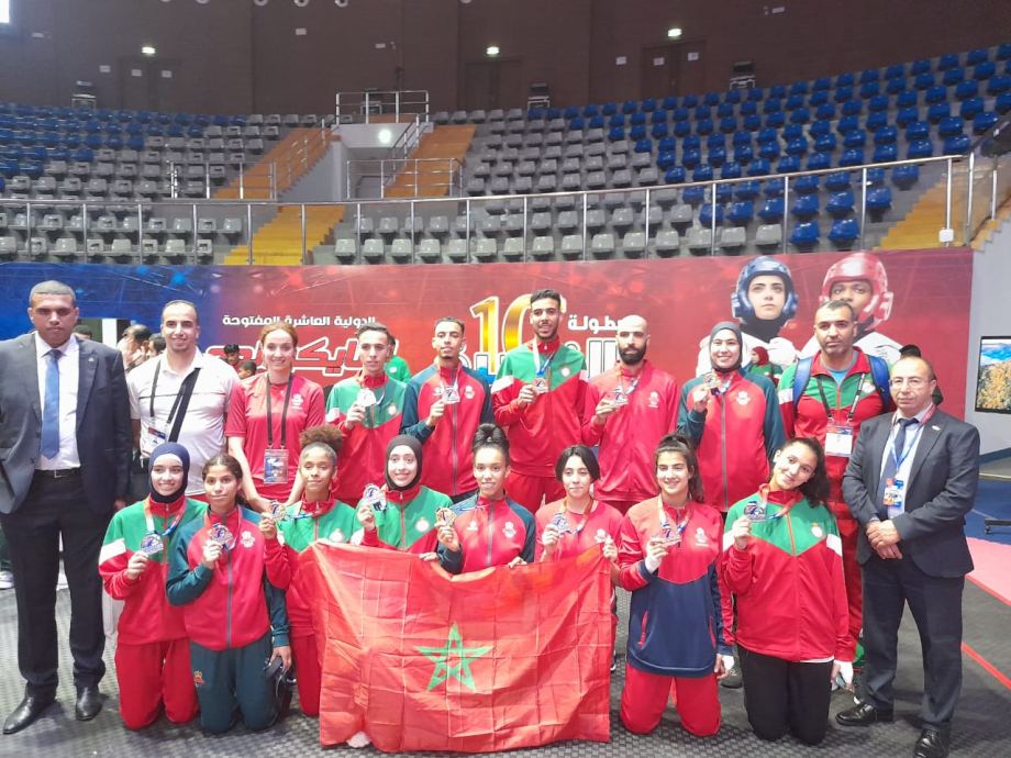 Coupe arabe de taekwondo (Emirats Arabes Unis 2023) : Le Maroc remporte 13 médailles, dont 3 en or