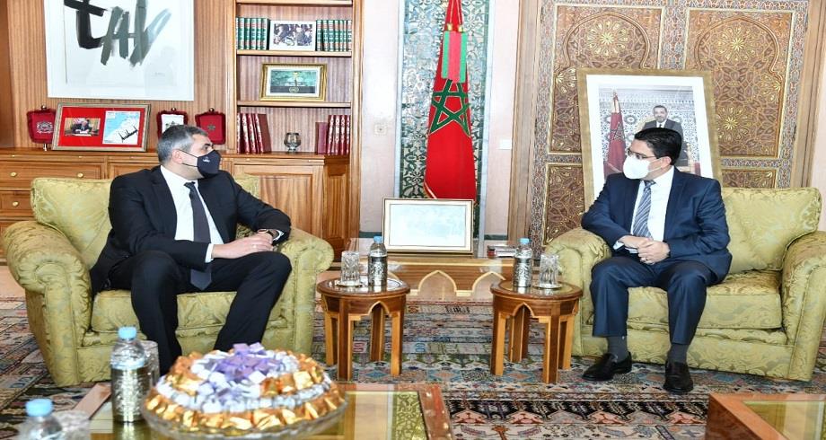 Nasser Bourita s'entretient avec le Secrétaire général de l'OMT