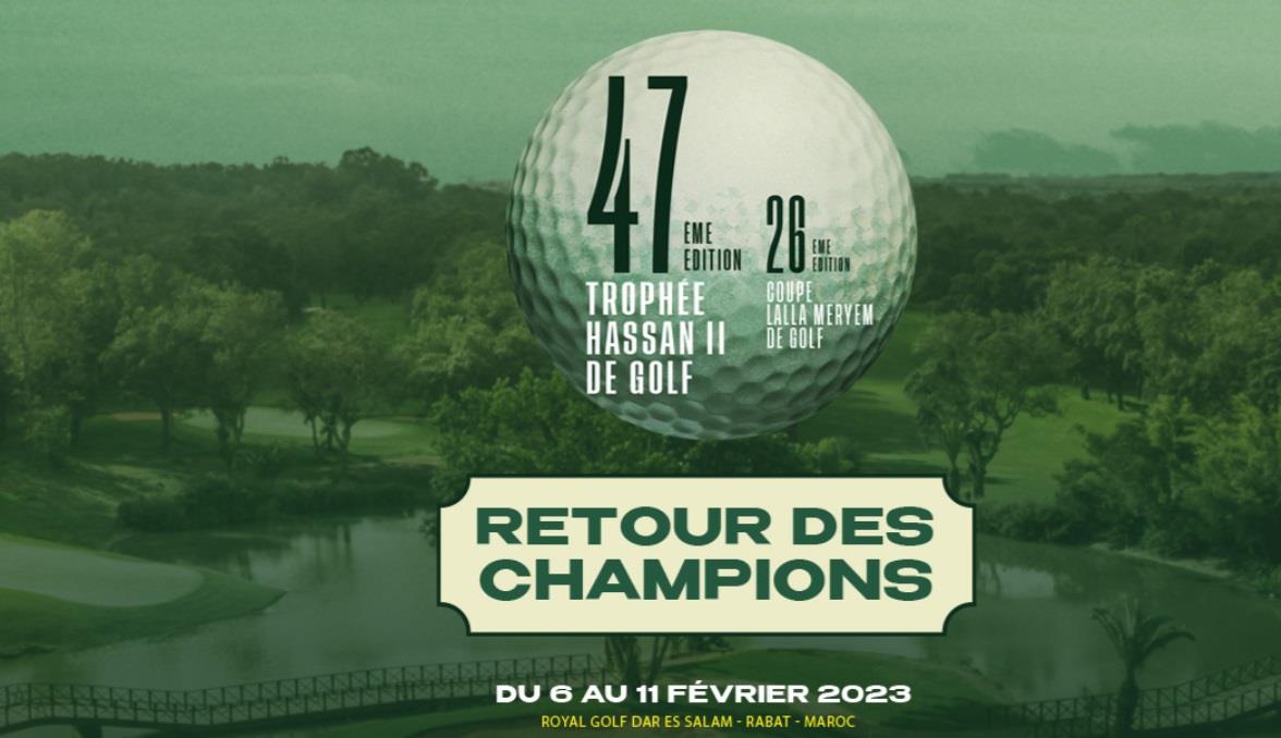 Golf: Coup d'envoi à Rabat de la 47è édition du Trophée Hassan II et de la 26è édition de la Coupe Lalla Meryem
