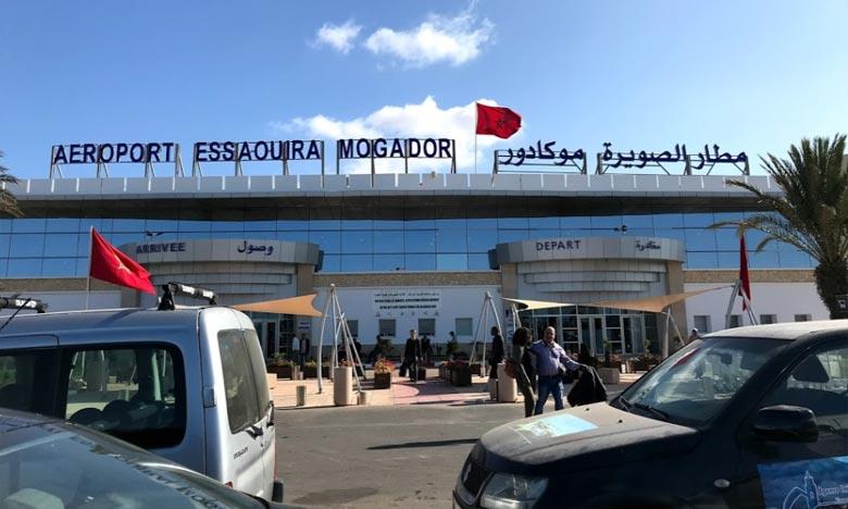 Aéroport Essaouira-Mogador: Hausse de plus de 34% du trafic de passagers en 2025