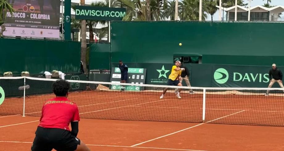Coupe Davis de Tennis : Grande prestation du Maroc malgré la défaite face à la Colombie