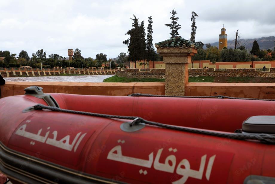 خنيفرة .. تعبئة ميدانية شاملة وتدابير وقائية لتحييد مخاطر ارتفاع منسوب وادي أم الربيع