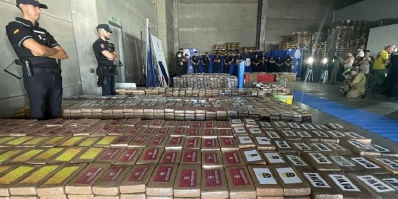 Espagne: une saisie record de huit tonnes de cocaïne dans le port d'Algésiras