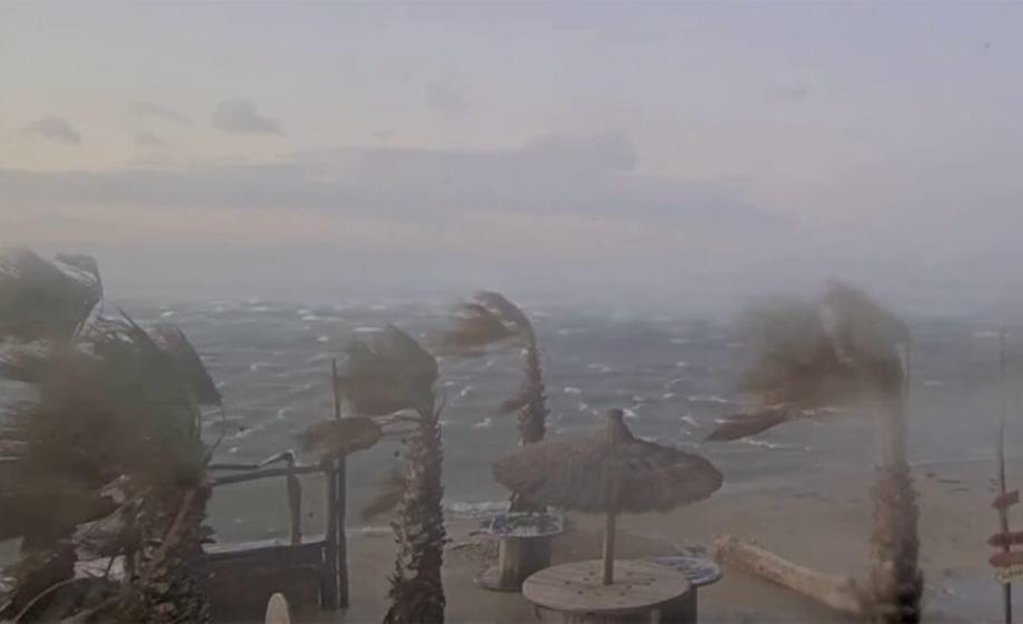 La tempête Nils fait des dégâts en France