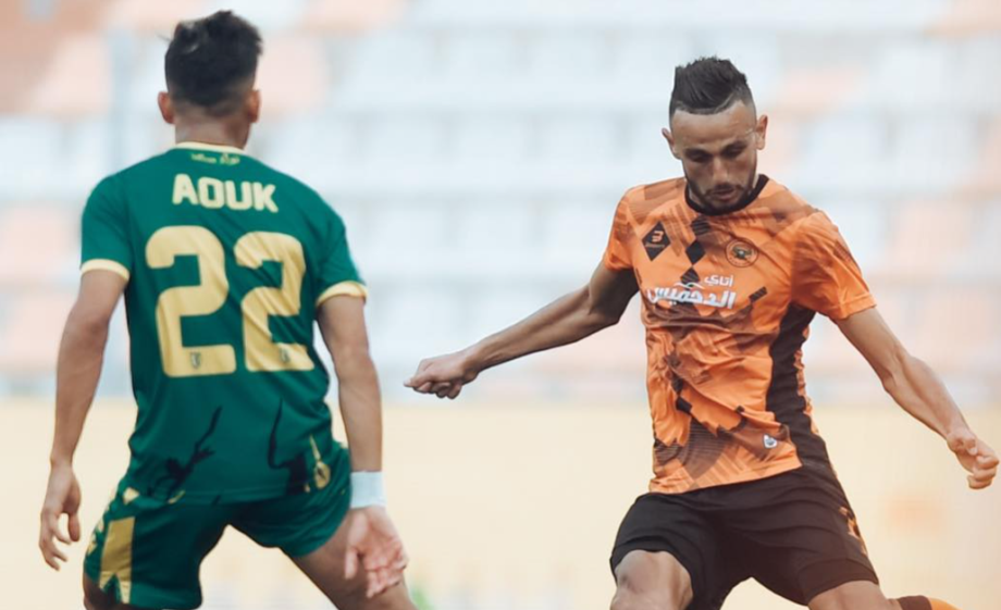 نهضة بركان يتعادل مع ضيفه اتحاد تواركة