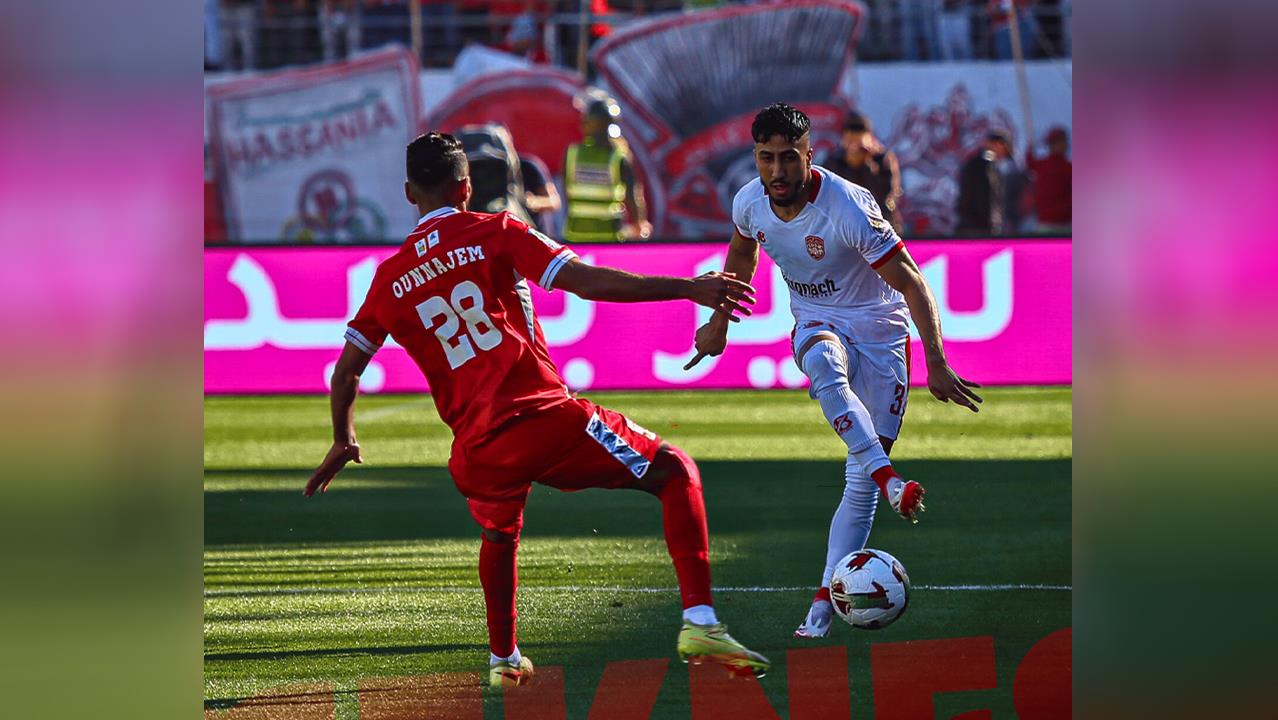 البطولة الوطنية الاحترافية .. حسنية أكادير يتعادل مع ضيفه النادي المكناسي